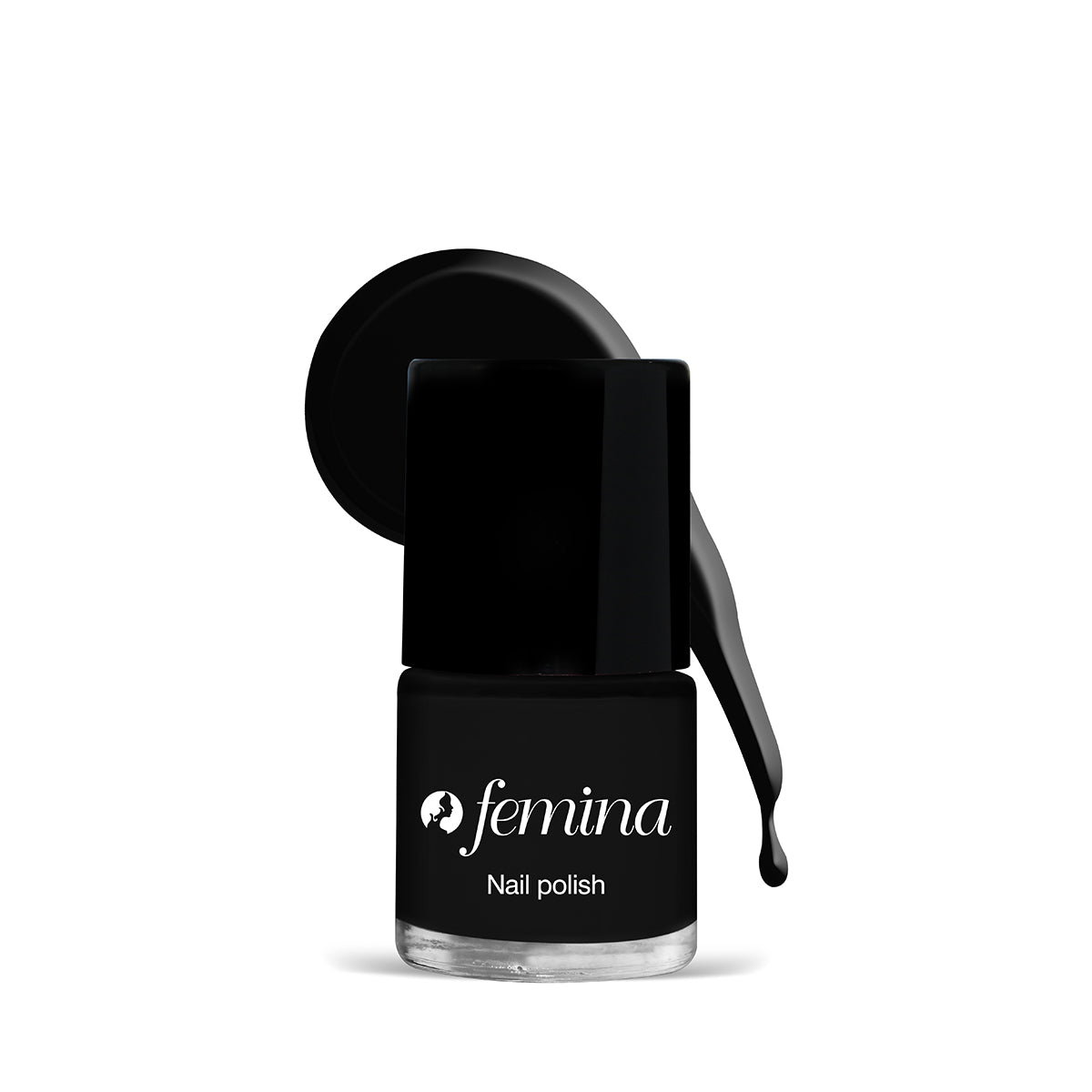 Femina | Nail Polish | 501 Jet Black | Best Price in Pakistan original skincare product Pakistan مرکزی تصویر