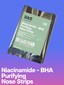 B&B Derma | Niacinamide | BHA Purifying  Nose Strips | Best Price in Pakistan original skincare product Pakistan