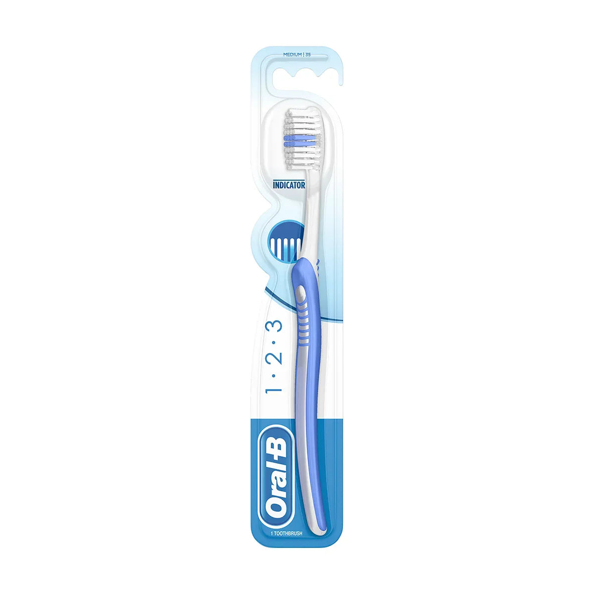 Oral B | Tooth Brush 123 Indicator 1'S | Best Price in Pakistan original skincare product Pakistan Main image