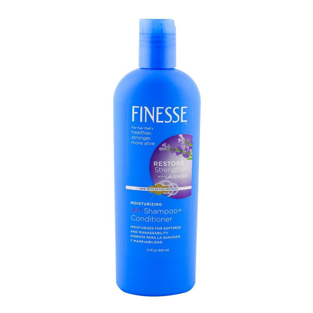 Finesse | Lavender 2in1 Shampoo + Conditioner 443ml | Best Price in Pakistan original skincare product Pakistan