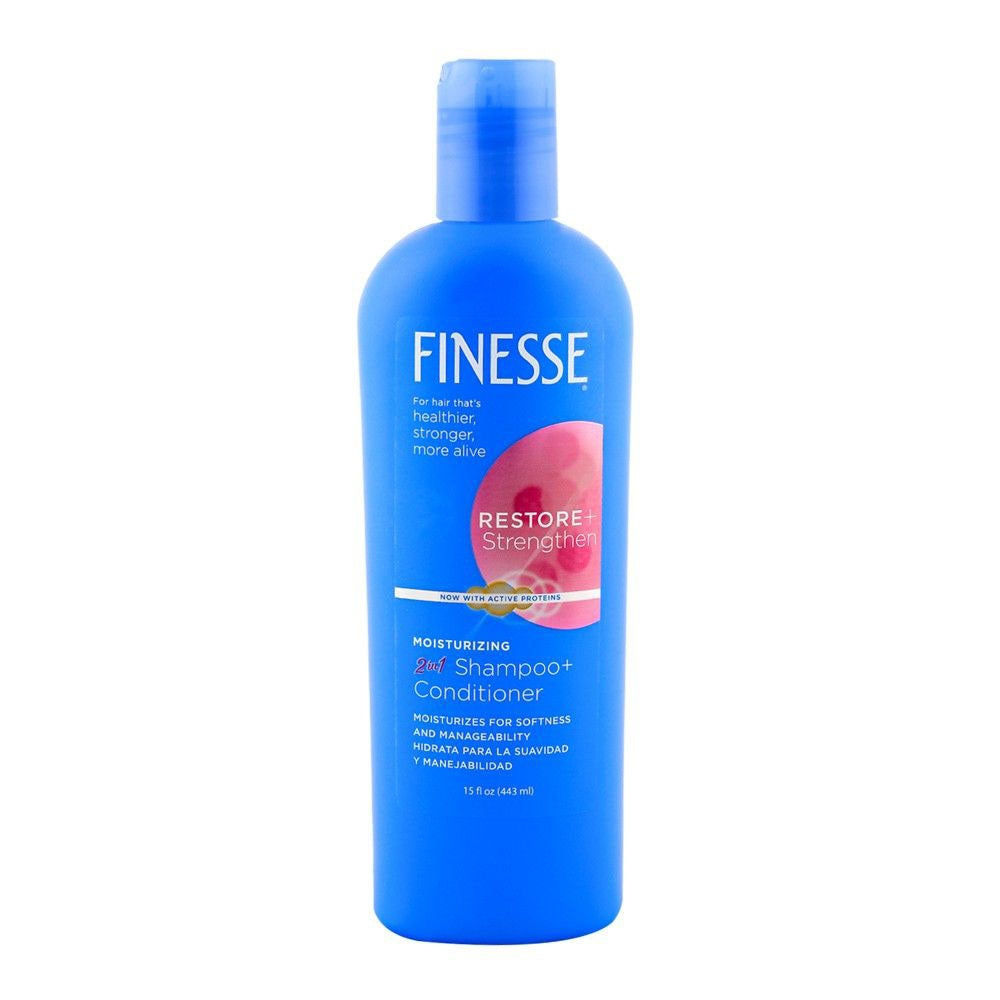Finesse | Shampoo+Cond U.S.A Moisturising 2in1 443ml | Best Price in Pakistan original skincare product Pakistan