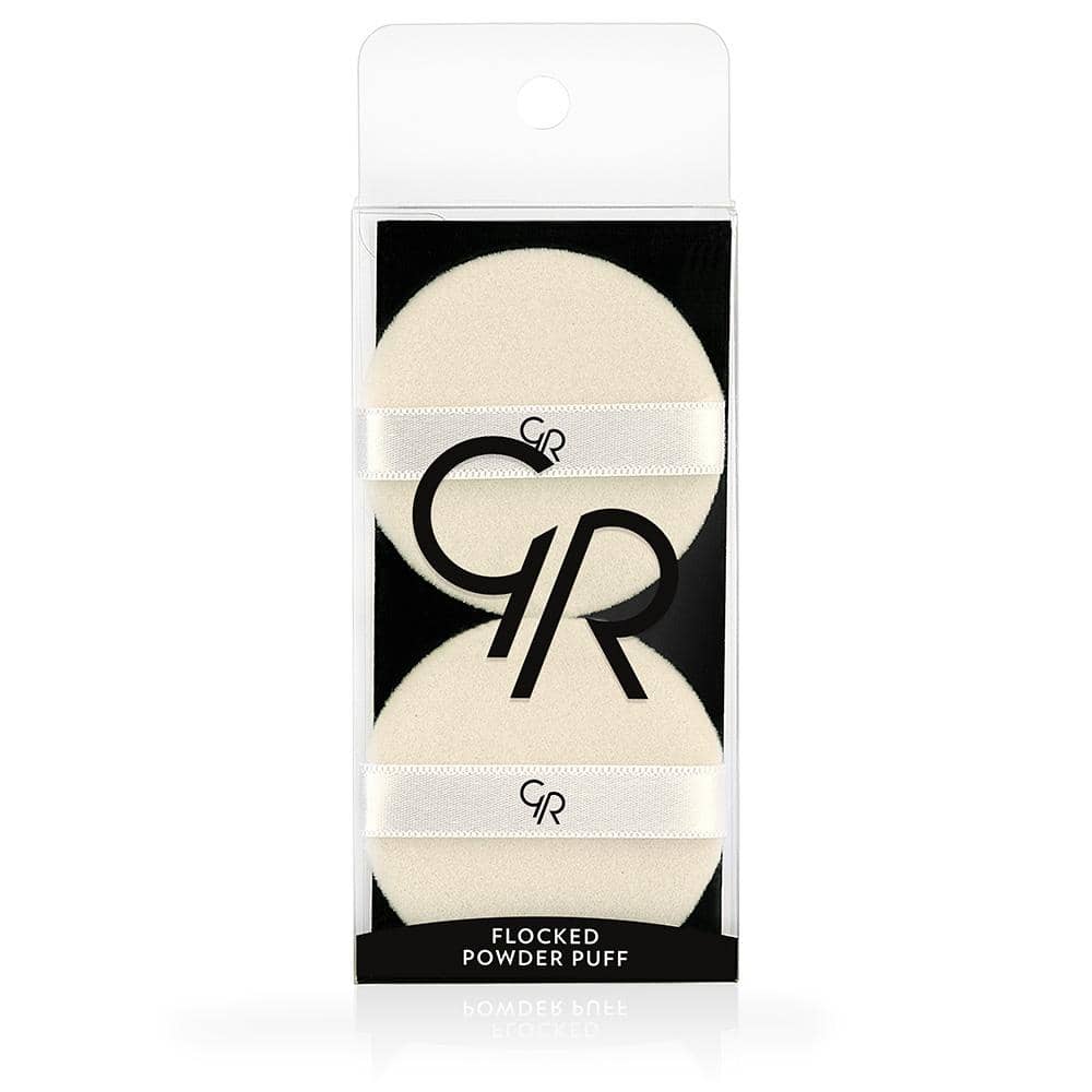 Golden Rose Flocked Powder Puff | Best Price in Pakistan original skincare product Pakistan