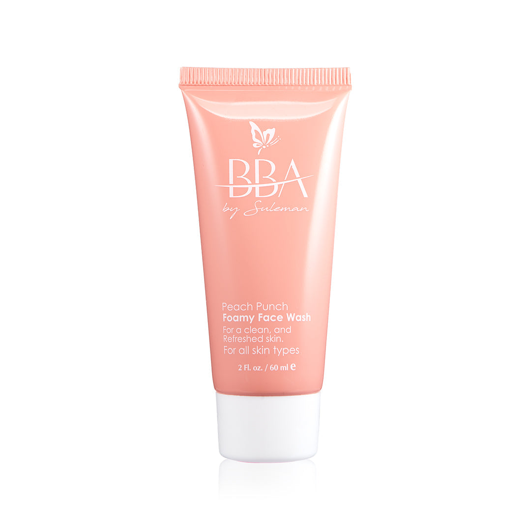 BBA By Suleman | Peach Punch Foamy Face Wash | Best Price in Pakistan original skincare product Pakistan Main image