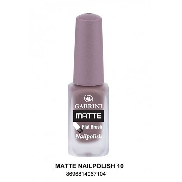 Gabrini Matte Nail Polish # 10 | Best Price in Pakistan original skincare product Pakistan مرکزی تصویر