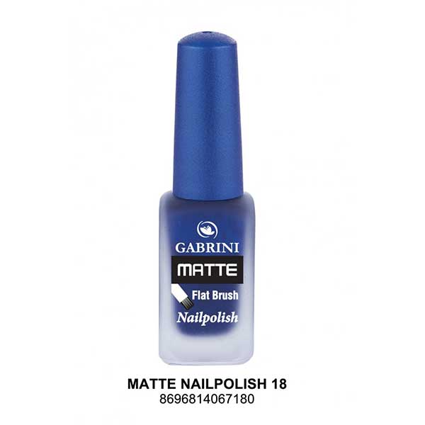 Gabrini Matte Nail Polish # 18 | Best Price in Pakistan original skincare product Pakistan مرکزی تصویر