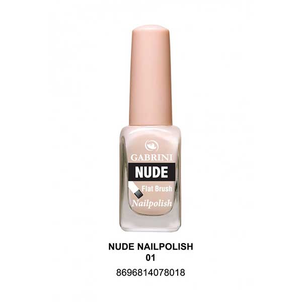 Gabrini Nude Nail Polish 01 | Best Price in Pakistan original skincare product Pakistan