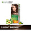 Garnier | Color Naturals Crème Hair Color | 5 Light Brown | Best Price in Pakistan original skincare product Pakistan