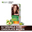Garnier | Color Naturals Crème Hair Color | 6.7 Sparkle Pure Chocolate Brown | Best Price in Pakistan original skincare product Pakistan