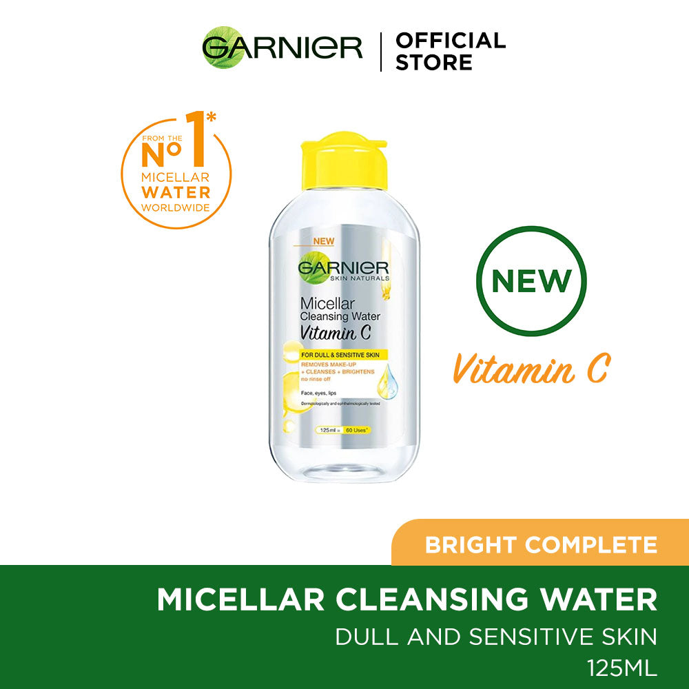 Garnier | Skin Active Vitamin C Micellar Makeup Cleansing Water 125 ml | Best Price in Pakistan original skincare product Pakistan Main image