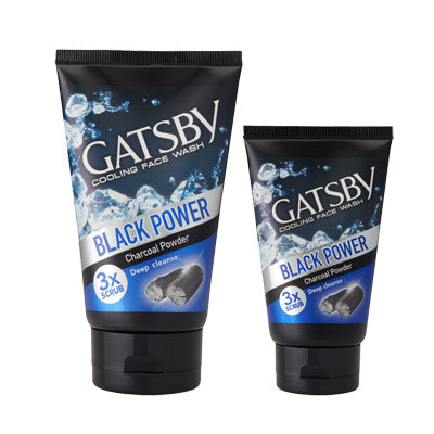 Gatsby | Face Wash Black Power Charcoal Powder | 100 gm | Best Price in Pakistan original skincare product Pakistan