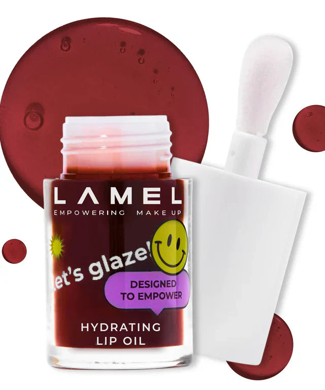Lamel | Let's Glaze Moisturizing Lip Oil | Best Price in Pakistan original skincare product Pakistan مرکزی تصویر