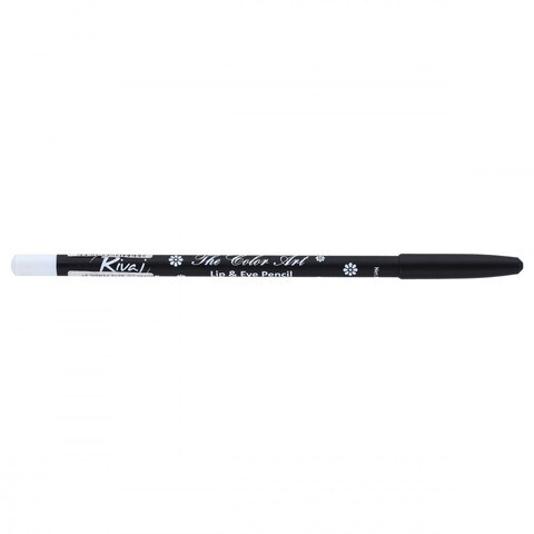 Rivaj Uk The Color Art Lip & Eye Pencil 037 White | Best Price in Pakistan original skincare product Pakistan