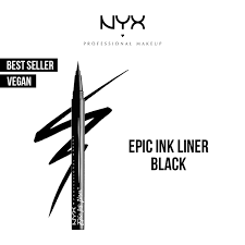NYX Epic Ink Eyeliner Waterproof, 01 Black | Best Price in Pakistan original skincare product Pakistan Main image
