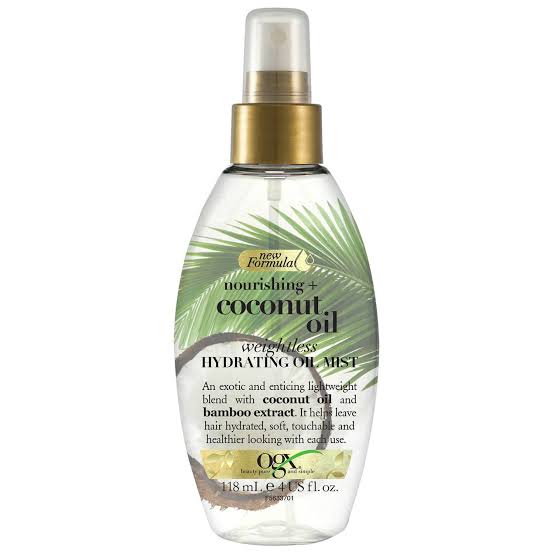 OGX Nourishing + Coconut Oil Weightless Hydrating Oil Hair Mist | 118Ml | Best Price in Pakistan original skincare product Pakistan Main image
