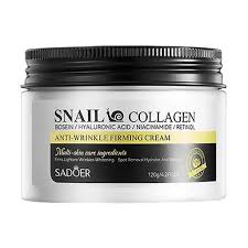 Sadoer Snail Collagen Anti | Wrinkle Firming Cream 120G | Best Price in Pakistan original skincare product Pakistan مرکزی تصویر