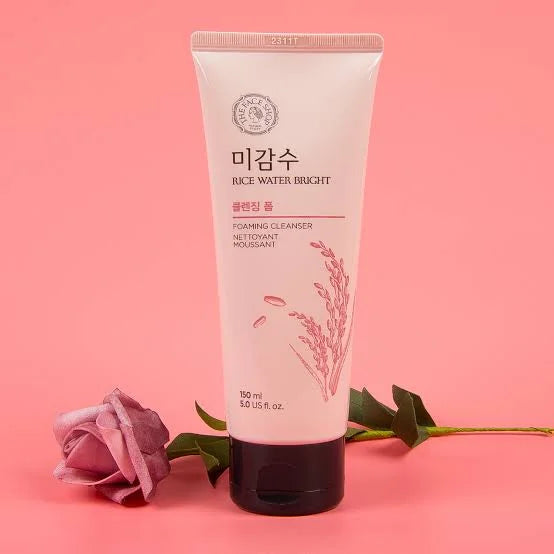 The Face Shop | Rice Water Bright Foaming Cleanser 150ml | Best Price in Pakistan original skincare product Pakistan Main image