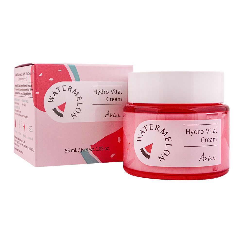 Ariul Watermelon Hydro Vital Cream | 55ml | Best Price in Pakistan original skincare product Pakistan مرکزی تصویر