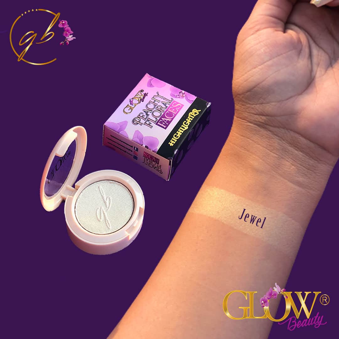 Glow Beauty | Highlighter Peachy Floral Faces | Best Price in Pakistan original skincare product Pakistan Main image