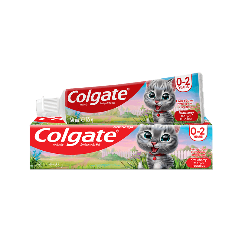 Colgate | Tooth Paste Kids 0-2 Year Strawberry Flavour 50Ml/65G | Best Price in Pakistan original skincare product Pakistan Main image