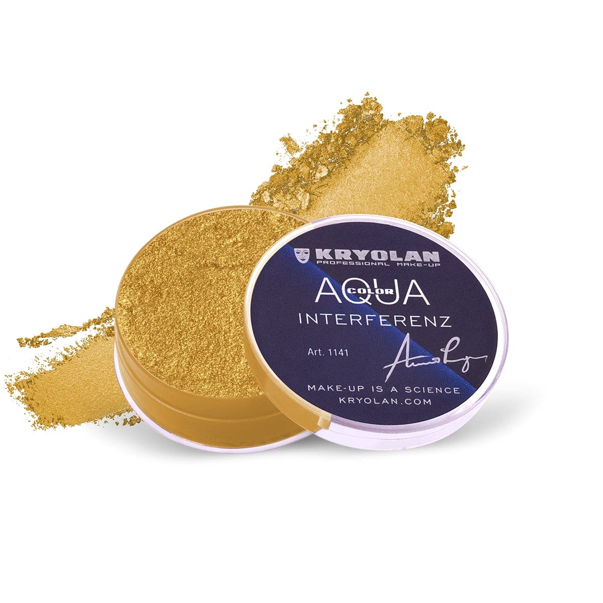 Kryolan Aquacolor Interferenz | Gold | Best Price in Pakistan original skincare product Pakistan