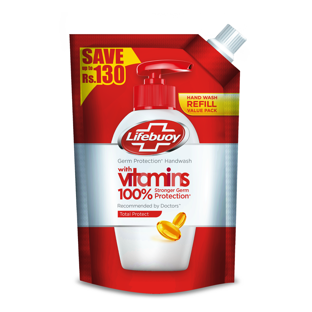 Lifebuoy | Total Handwash Pouch | 450ml | Best Price in Pakistan original skincare product Pakistan Main image