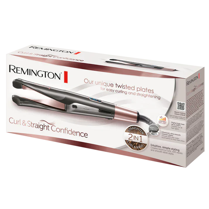 Remington Curl & Straight Confidence Model No.S6606 | Best Price in Pakistan original skincare product Pakistan Main image