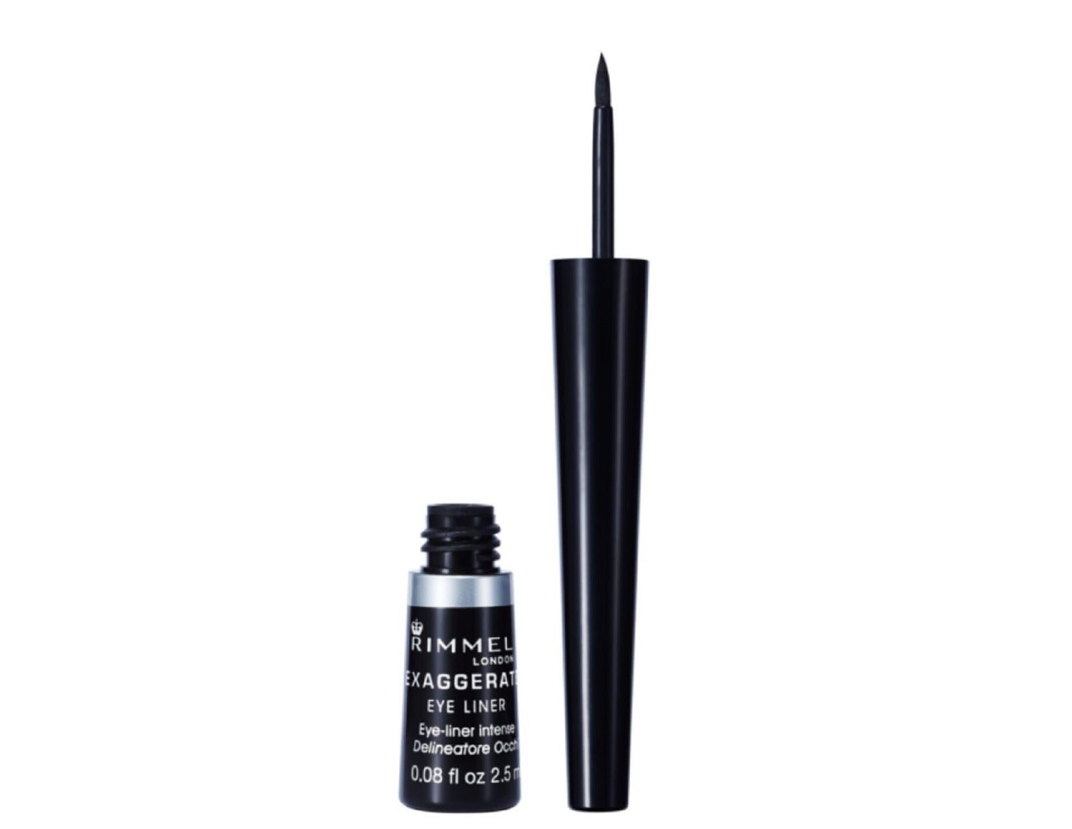 Rimmel Exaggerate Waterproof Liquid Eyeliner | A Black Shade With A Glossy Finish | Best Price in Pakistan original skincare product Pakistan
