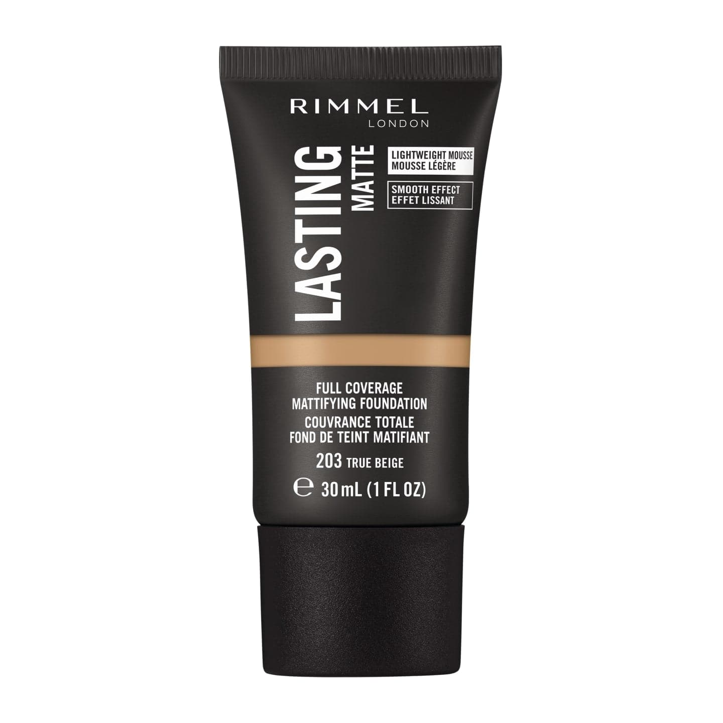 Rimmel Lasting Finish Matte Foundation | 203 True Beige | Best Price in Pakistan original skincare product Pakistan
