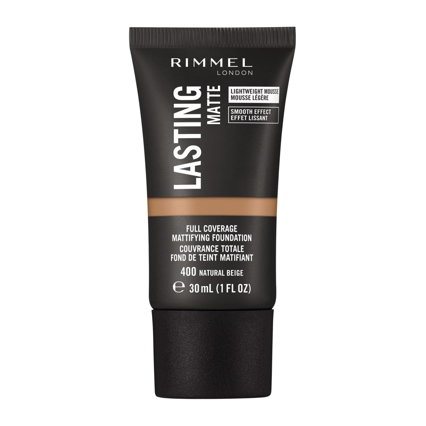 Rimmel Lasting Matte Foundation | 400 Natural Beige | Best Price in Pakistan original skincare product Pakistan مرکزی تصویر
