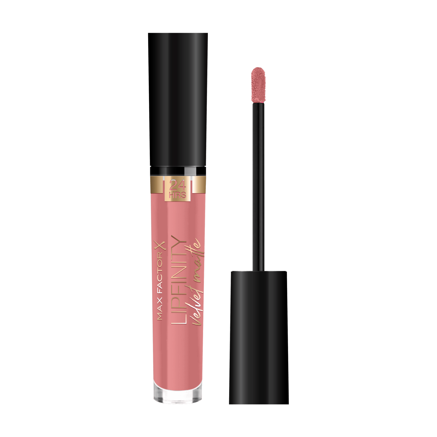 Max Factor Lipfinity Velvet Matte Liquid Lip | 045 Posh Pink | Best Price in Pakistan original skincare product Pakistan مرکزی تصویر