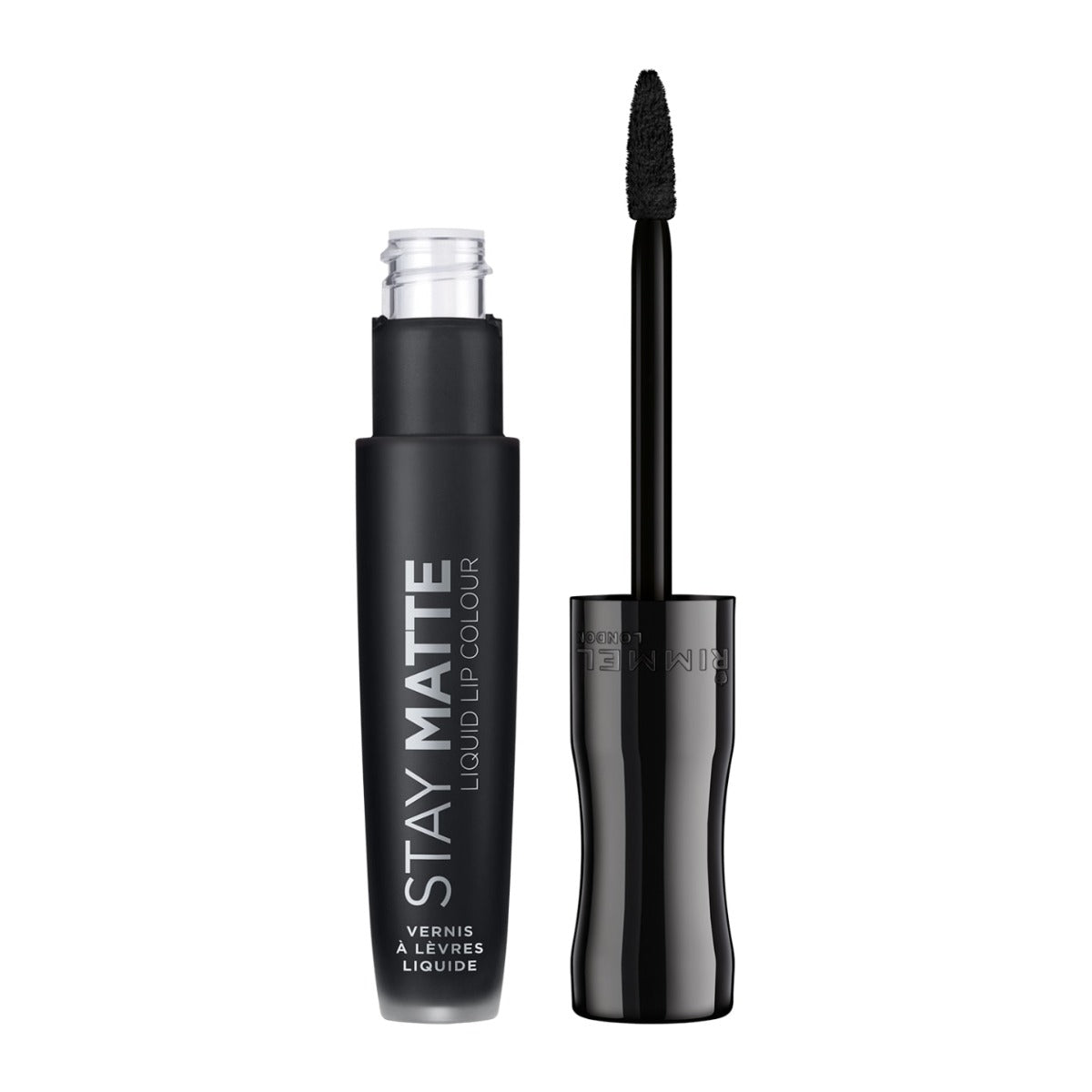 Rimmel London | Stay Matte Liquied Lip Color 840 Pitch Black | Best Price in Pakistan original skincare product Pakistan