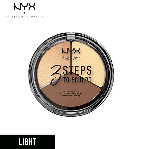 Nyx 3 Steps Face Sculpting Palette | Best Price in Pakistan original skincare product Pakistan Main image