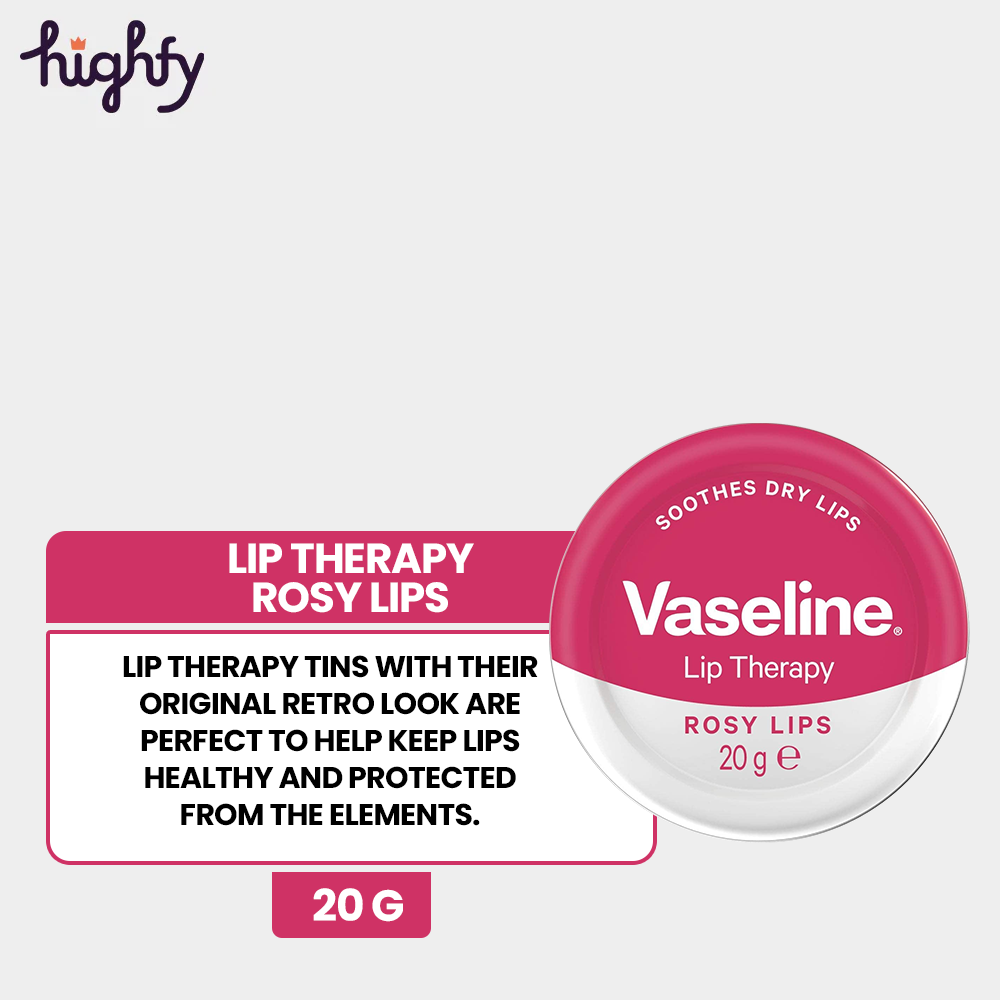 Vaseline Lip Therapy Rosy Lips 20G | Best Price in Pakistan original skincare product Pakistan مرکزی تصویر