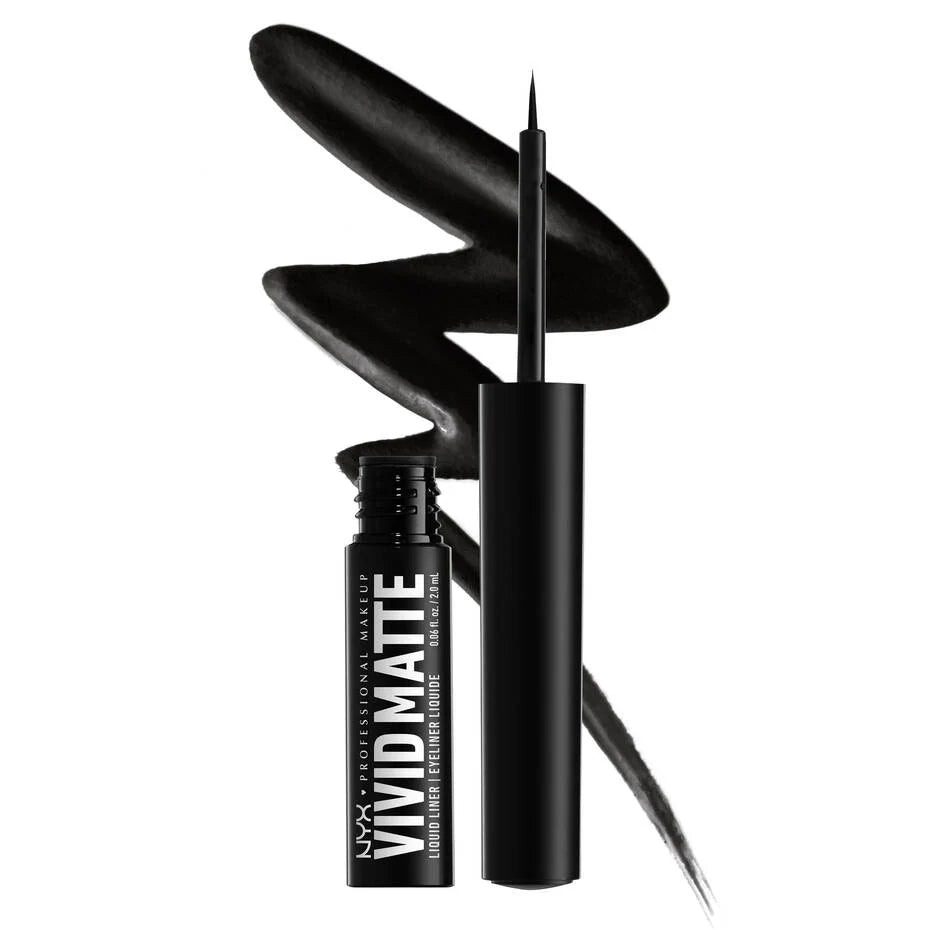 NYX Vivid Matte Liquid Liner | Black | Best Price in Pakistan original skincare product Pakistan مرکزی تصویر