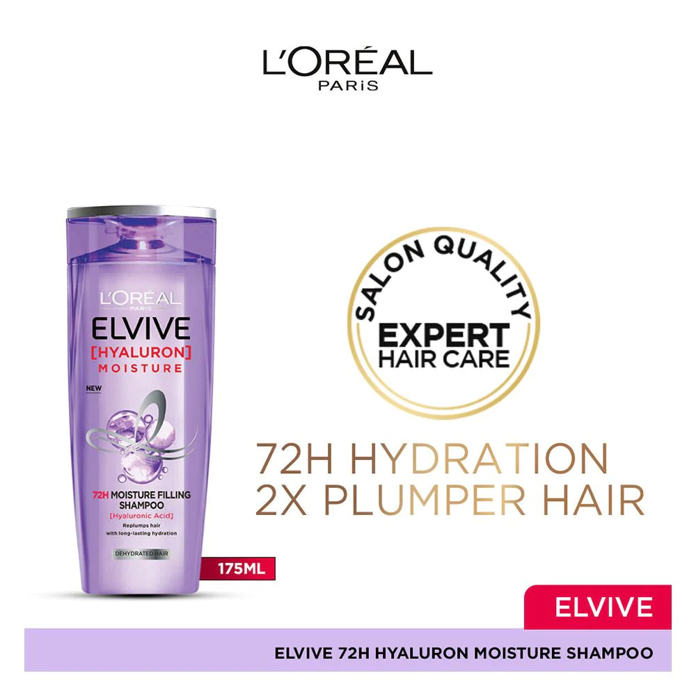 LOreal Paris | Elvive Hyaluron Moisture Shampoo | 175ml | Best Price in Pakistan original skincare product Pakistan
