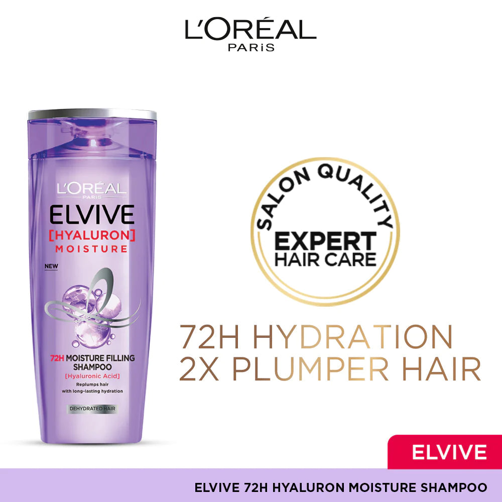 LOreal Paris | Elvive Hyaluron Moisture Shampoo | 360ml | Best Price in Pakistan original skincare product Pakistan Main image