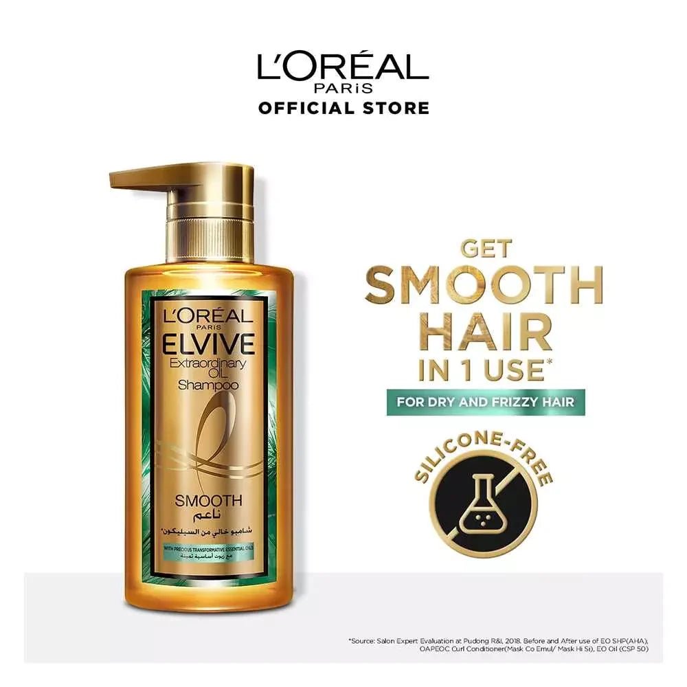 LOreal Paris | Extraordinary Oil Sublime Sleek Shampoo | 440ml | Best Price in Pakistan original skincare product Pakistan Main image