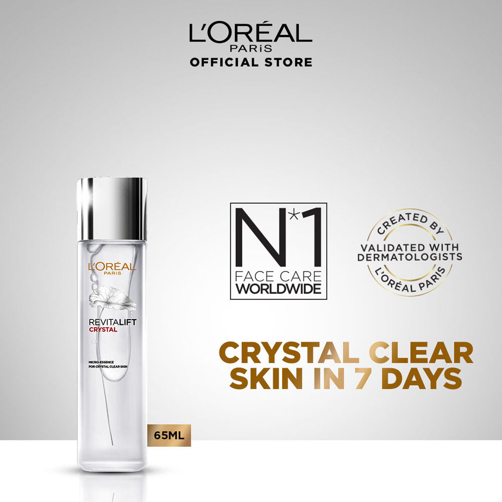 Loreal Paris | Revitalift crystal micro-essence Fresh water 65ml | Best Price in Pakistan original skincare product Pakistan