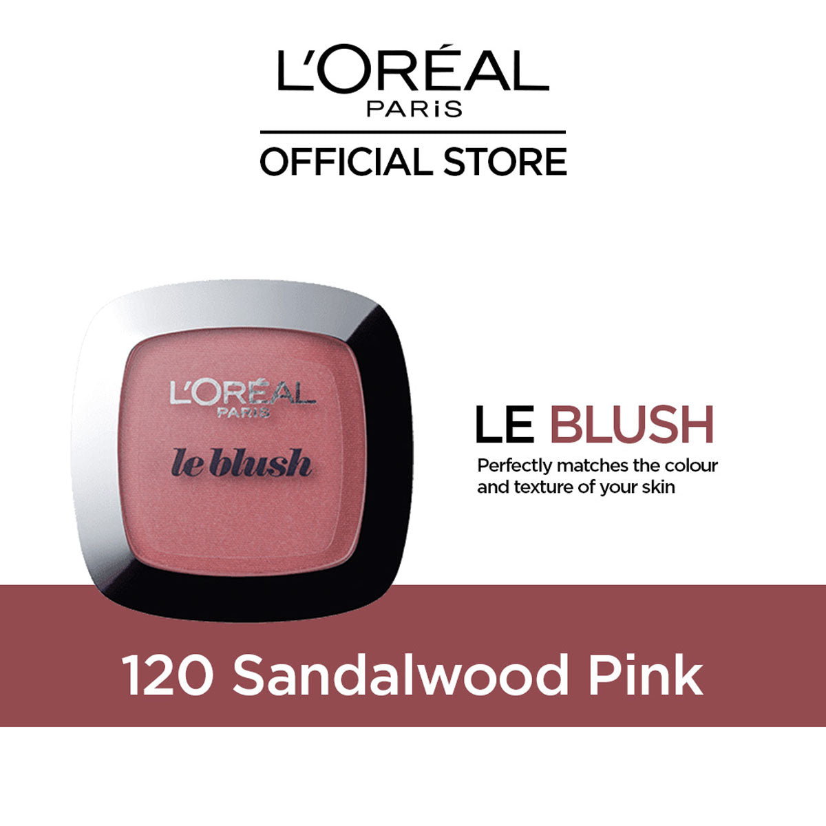 LOreal Paris | True Match Blush | 120 Sandalwood Pink | Best Price in Pakistan original skincare product Pakistan