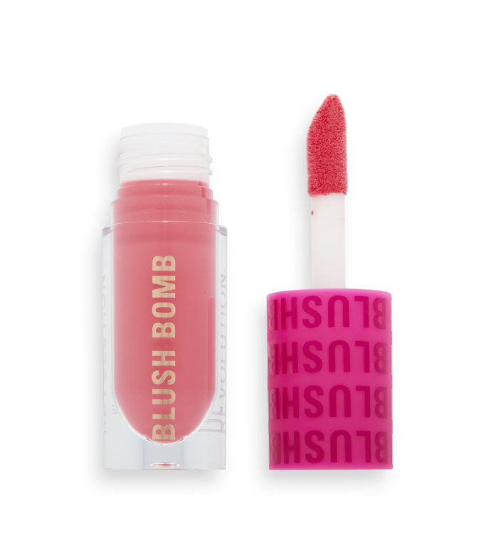 Makeup Revolution Blush Bomb Cream Blusher Savage Coral | Best Price in Pakistan original skincare product Pakistan