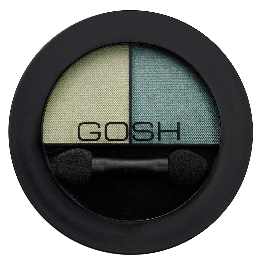 GOSH- Matt Duo Eye Shadow 005 Green Zone | Best Price in Pakistan original skincare product Pakistan