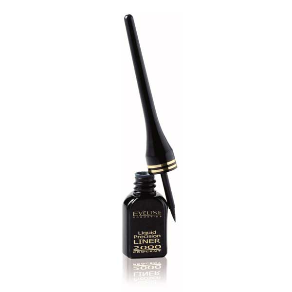 Eveline Liquid Eyeliner Precision 2000% | Black Matt | Best Price in Pakistan original skincare product Pakistan
