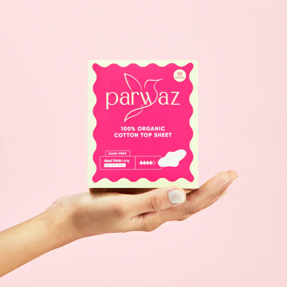 Parwaz | Maxi Thick Sanitary Pad | Best Price in Pakistan original skincare product Pakistan مرکزی تصویر
