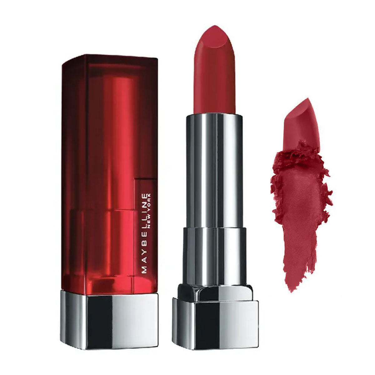 Maybelline | Color Sensational Creamy Matte Lipstick | 691 Rich Ruby | Best Price in Pakistan original skincare product Pakistan