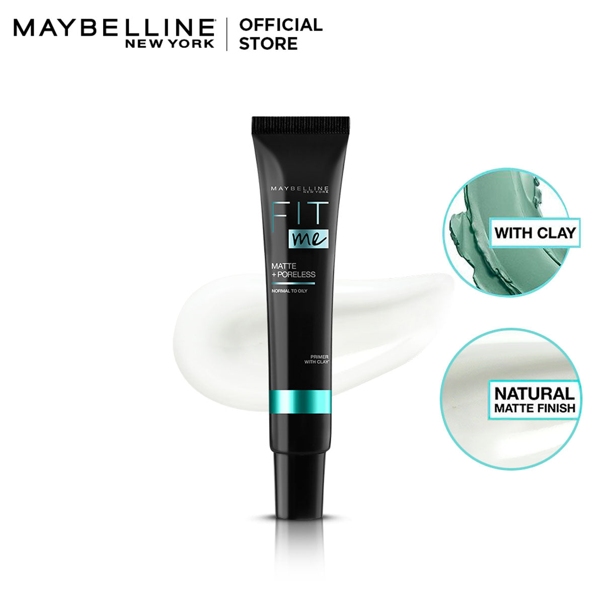 Maybelline | Fit Me Matte + Poreless Primer | Best Price in Pakistan original skincare product Pakistan مرکزی تصویر