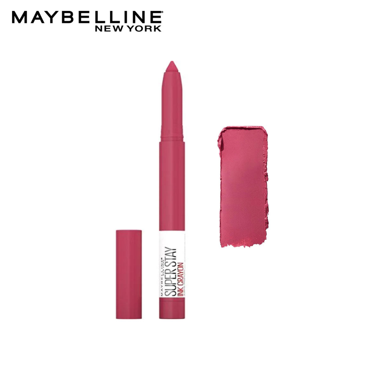Maybelline | Superstay Ink Crayon Lipstick | 80 Run the world | Best Price in Pakistan original skincare product Pakistan مرکزی تصویر