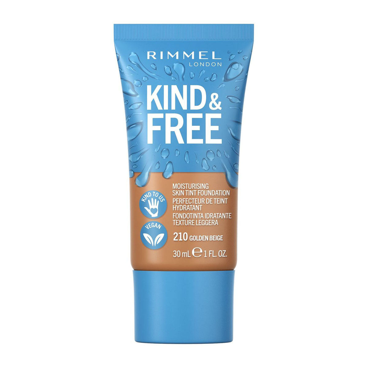 Rimmel London | Kind & Free Moisturising Skin Tint Foundation | Golden Beige | Best Price in Pakistan original skincare product Pakistan