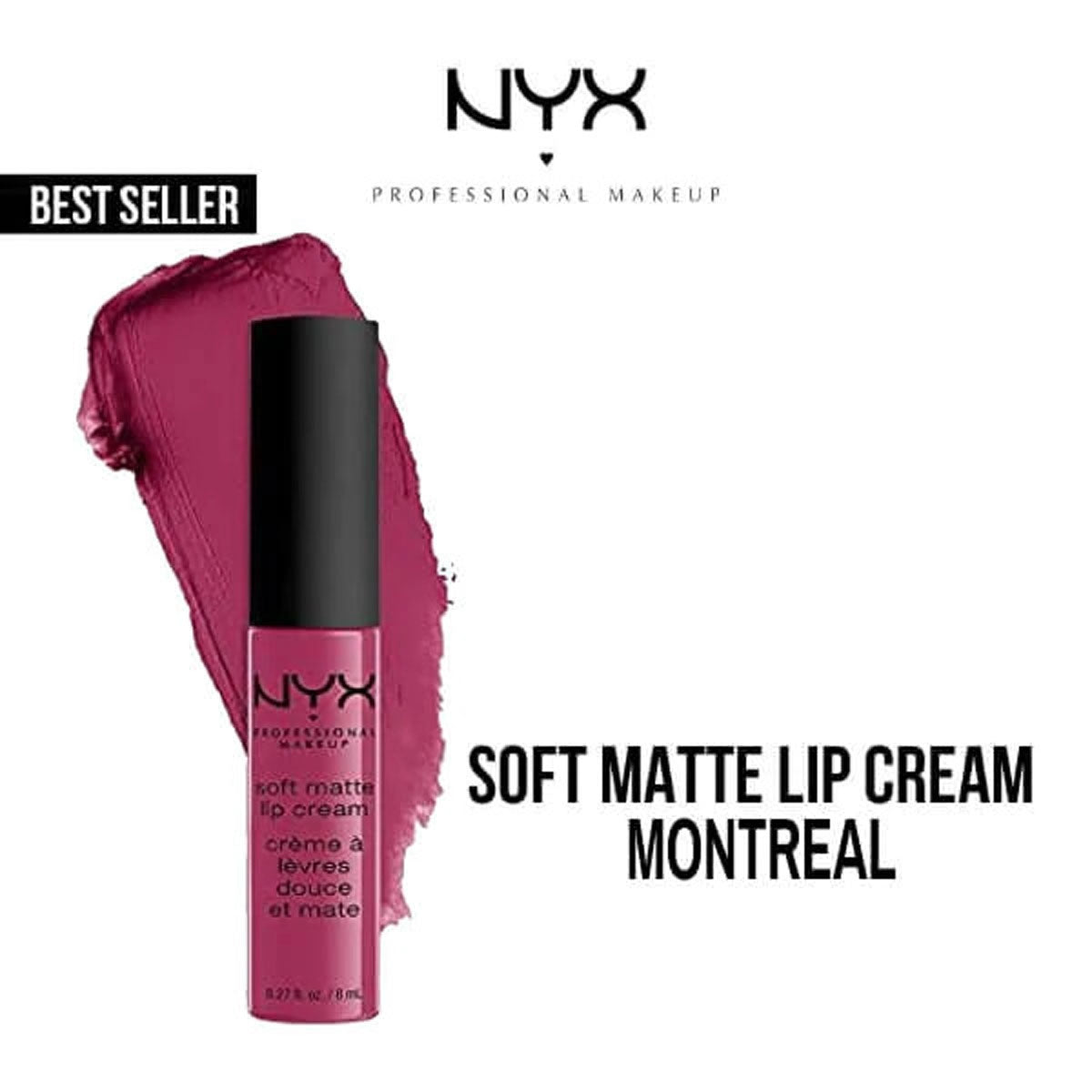 NYX | Soft Matte Lip Cream Liquid Lipstick | Montreal | Best Price in Pakistan original skincare product Pakistan مرکزی تصویر