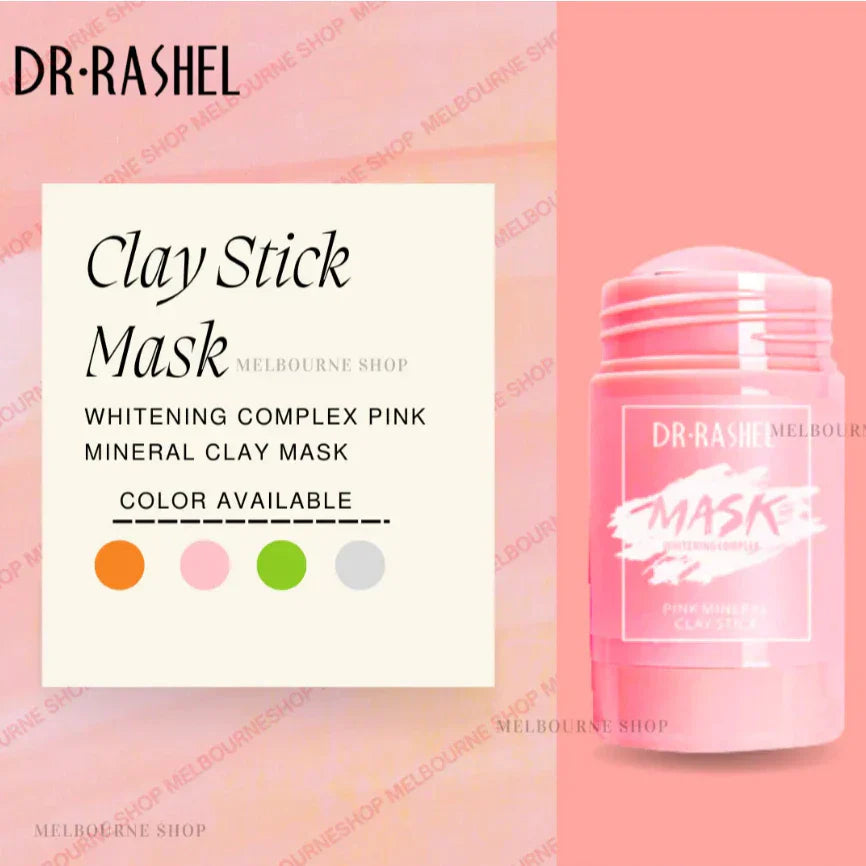 Dr. Rashel Pink Mineral Clay Stick | Best Price in Pakistan original skincare product Pakistan مرکزی تصویر
