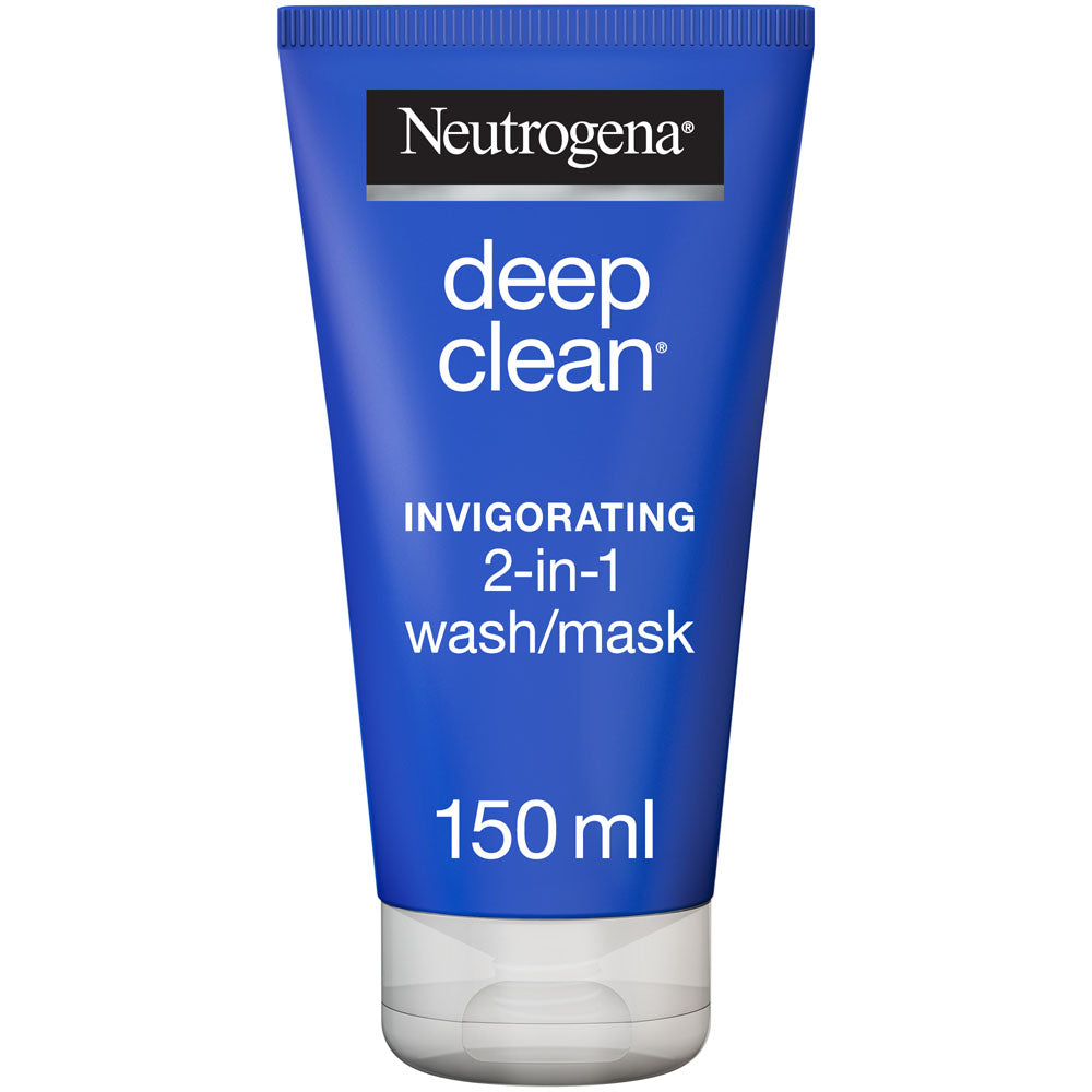 Neutrogena | Deep Clean Invigorating Wash & Mask 2in1 150ml | Best Price in Pakistan original skincare product Pakistan